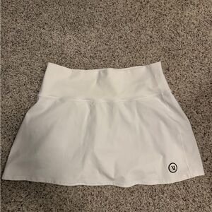 Vuori Classic White Skater Skirt